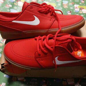 🔥 Nike SB Zoom Janoski iso men's 11 Red Gum Sole skate shoes new